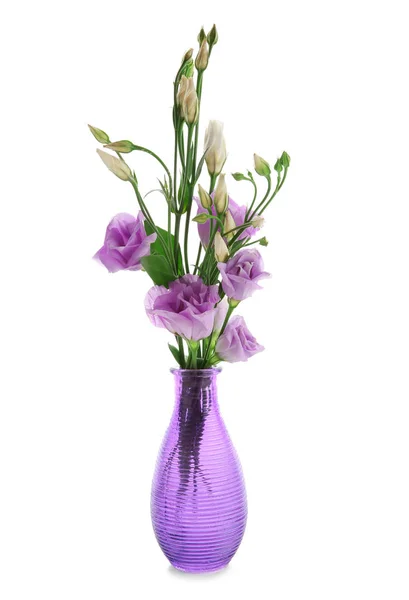 Vase avec de belles fleurs — Photo