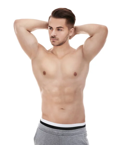 Sexy hombre sin camisa —  Fotos de Stock