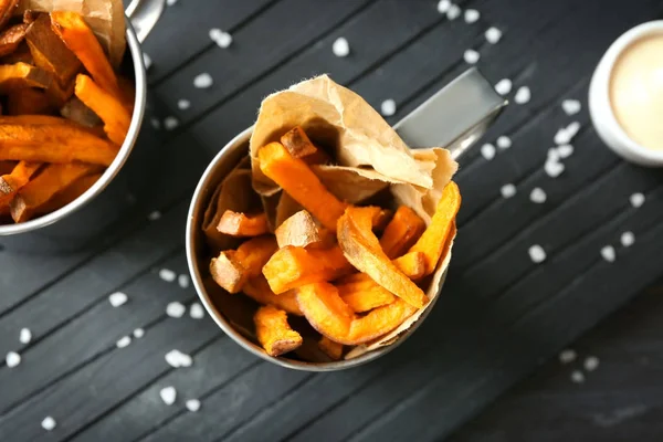 Palitos de batata doce — Fotografia de Stock