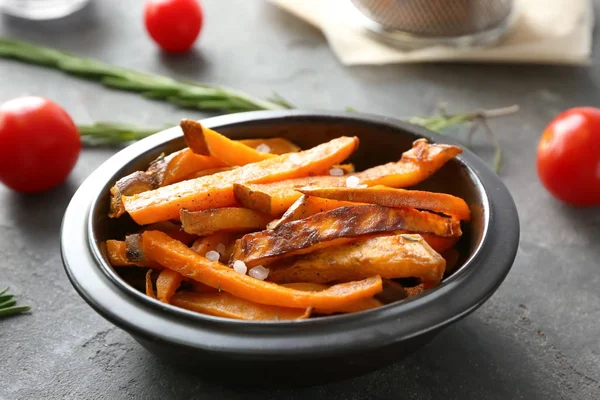 Sweet potato fries — Stock Photo, Image