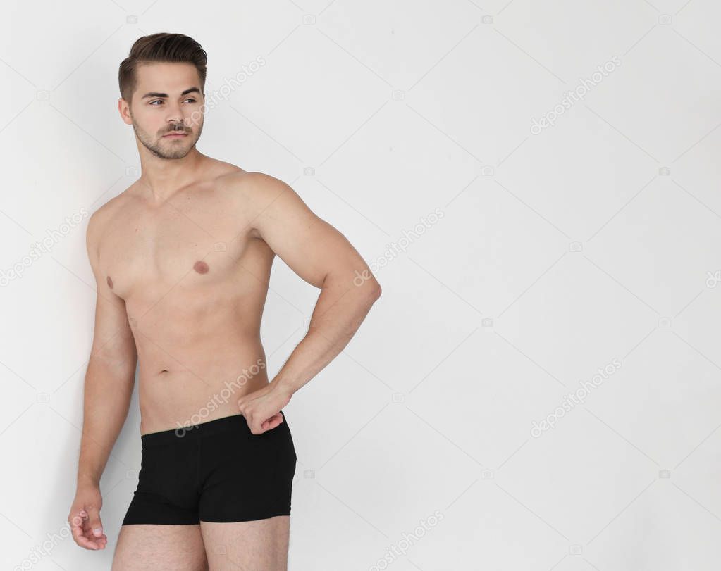 Sexy man in underwear  