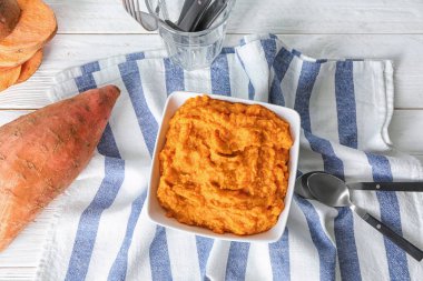 tatlı patates püresi