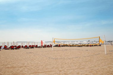 Plajda Voleybol sahası