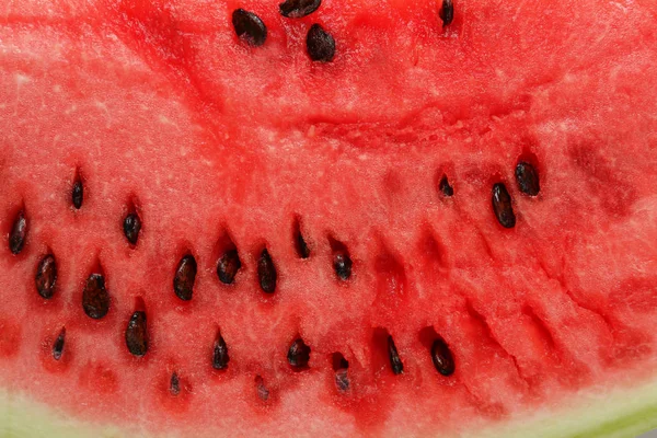 Plakje verse watermeloen, close-up — Stockfoto