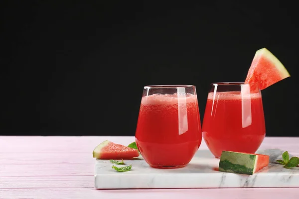 Juice friss görögdinnye — Stock Fotó