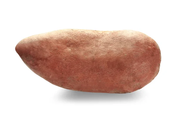 Sladký brambor na bílém pozadí — Stock fotografie
