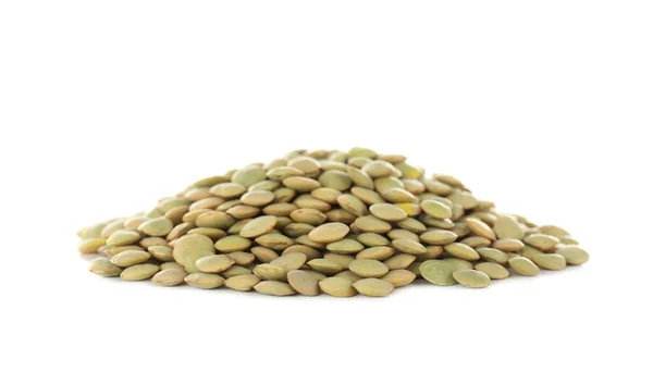 緑レンズ豆のヒープ — ストック写真