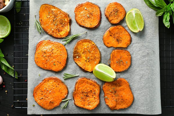 Cooked sweet potato