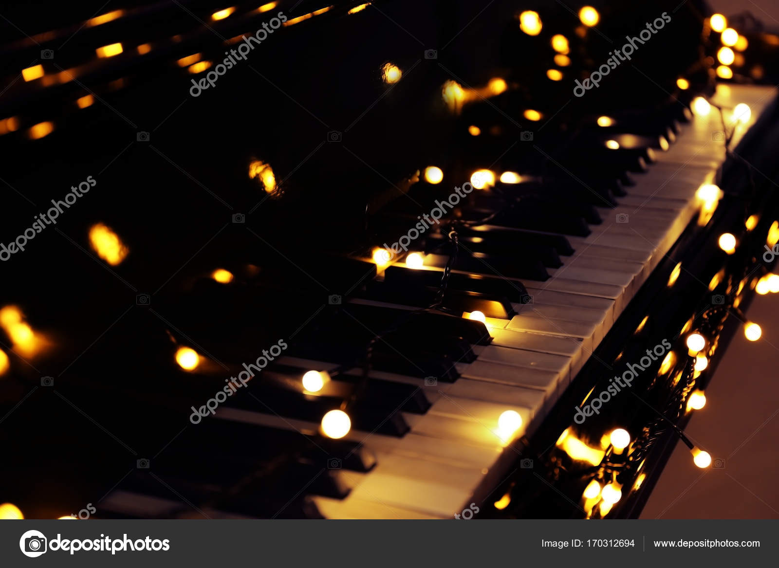 lighting piano