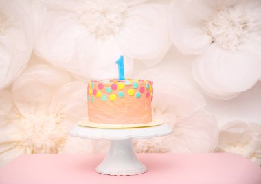 mum ile ilk doğum günü pastası 