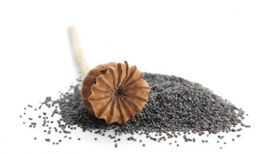 haşhaş tohumu ve kuru bakla