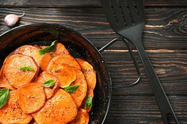 Pişmiş tatlı patates