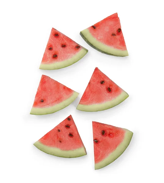 Plátky čerstvé meloun — Stock fotografie