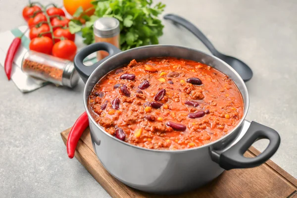 Delicious chili con carne — Stok fotoğraf