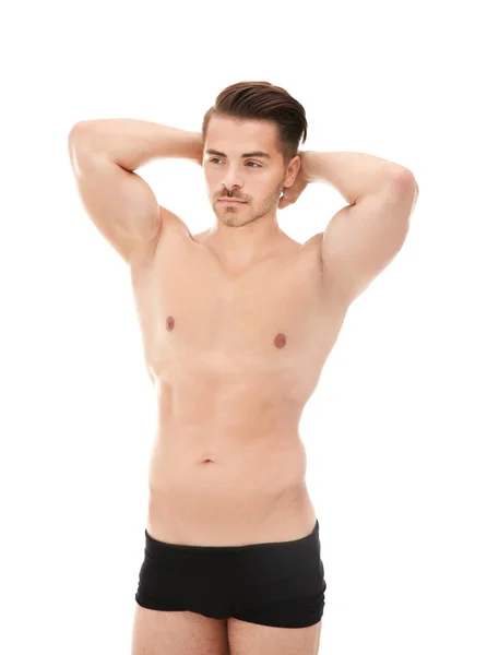 Sexy Mann in Unterwäsche — Stockfoto