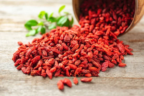 Getrocknete Goji-Beeren — Stockfoto