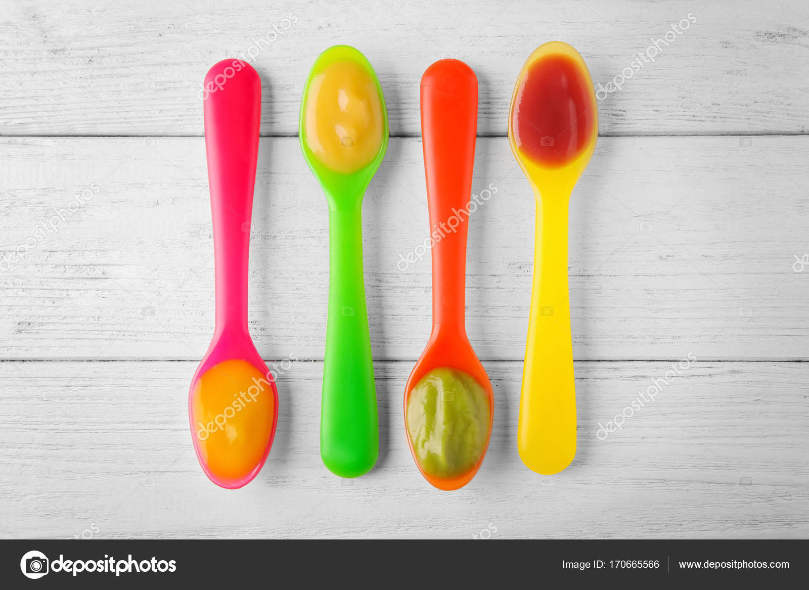plastic baby spoons