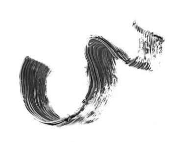 siyah rimel fırça darbesi 