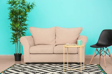 modern oturma odası  