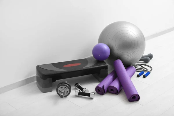 Different physiotherapy equipment — Stock Photo, Image