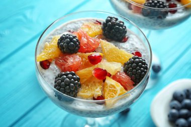 lezzetli chia tohum puding