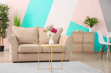 modern oturma odası  