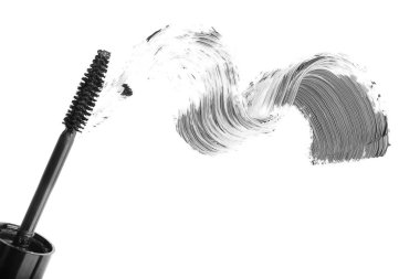 siyah rimel fırça darbesi 