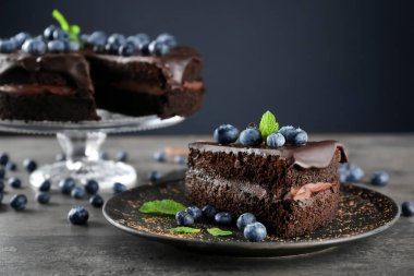 lezzetli çikolatalı kek