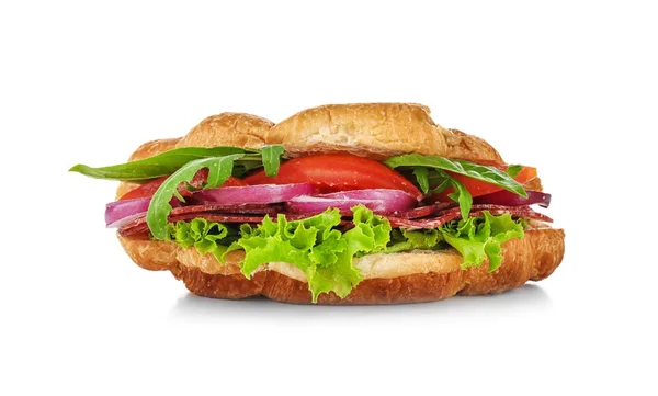 Смачні ковбаси сендвіч — стокове фото