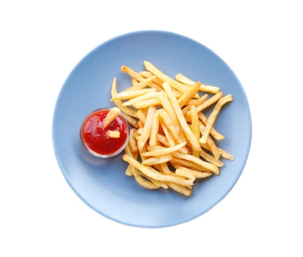 Smaskiga pommes frites — Stockfoto