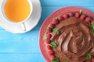 lezzetli çikolatalı kek