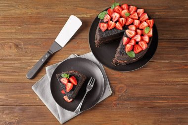 lezzetli çikolatalı kek