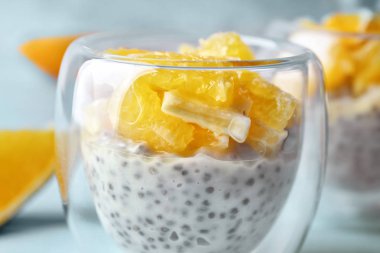 lezzetli chia tohum puding