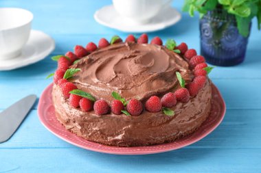 lezzetli çikolatalı kek