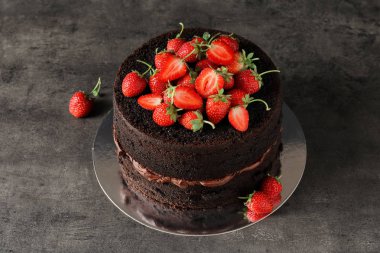 lezzetli çikolatalı kek