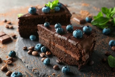 lezzetli çikolatalı kek