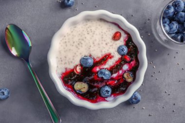 lezzetli chia tohum puding