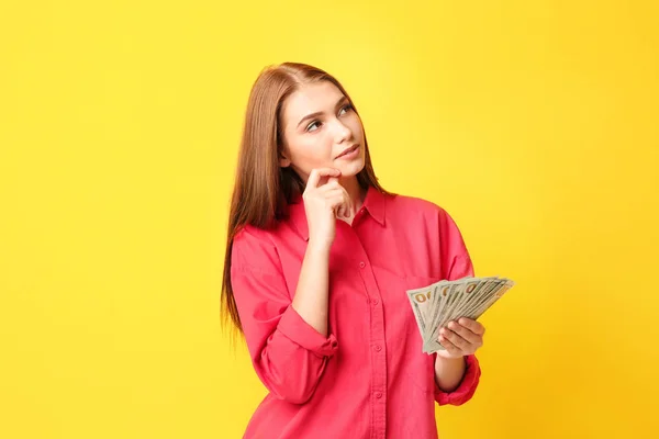 Hermosa joven mujer — Foto de Stock