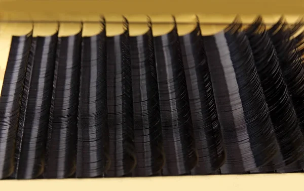 Ψεύτικες βλεφαρίδες σε συσκευασία, κοντινό πλάνο — Φωτογραφία Αρχείου
