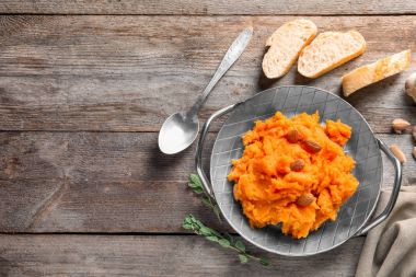 Tatlı patates ile kase