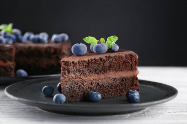 lezzetli çikolatalı kek