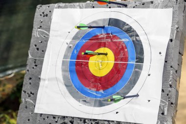 Açık havada okçuluk Kulübü'hedef