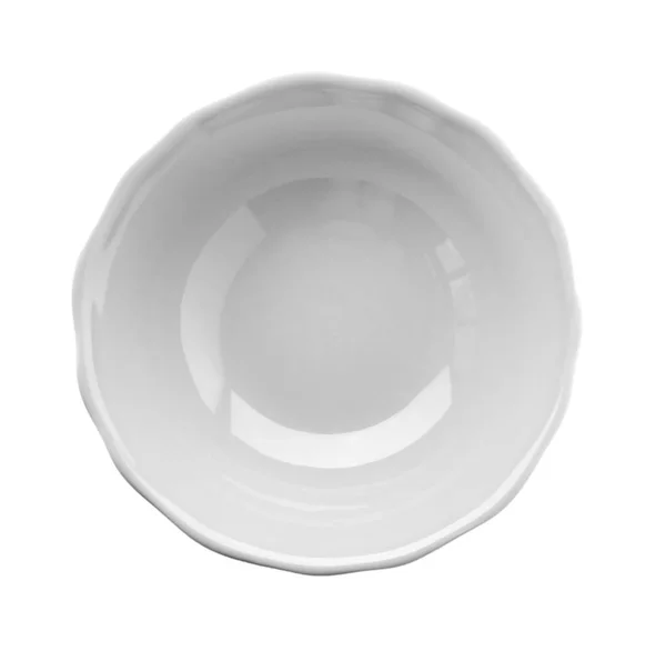 Piatto di ceramica su sfondo bianco — Foto Stock