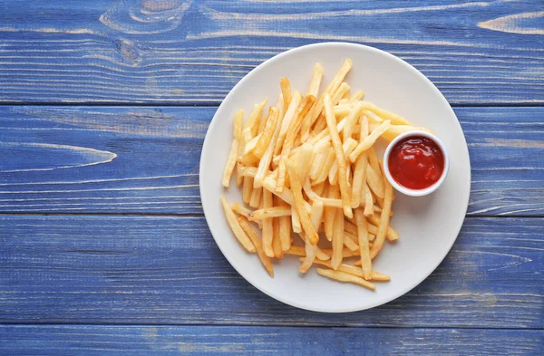 Smaskiga pommes frites — Stockfoto