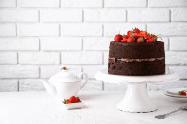 lezzetli çikolatalı kek