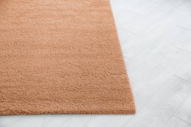 Ahşap zemin, closeup üzerinde renk yumuşak halı