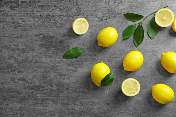 Verse rijpe citroenen — Stockfoto