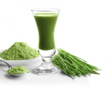 sağlıklı buğday çimen suyu