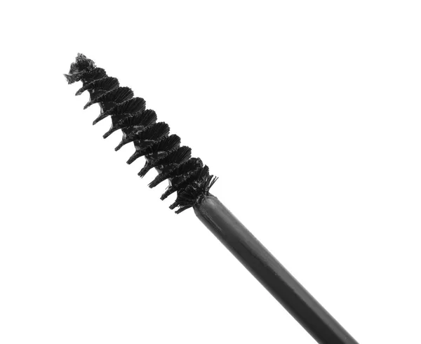 Mascara wand on white — Stock Photo, Image