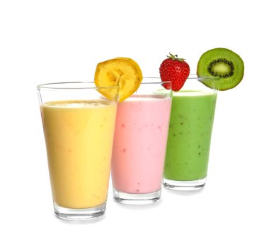 Taze protein karışımlarından bardak